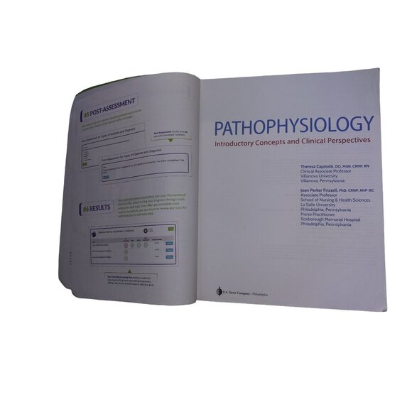 Pathophysiology Introductory Concepts and Clinical Perspectives Book Davis Advan - Picture 10 of 14